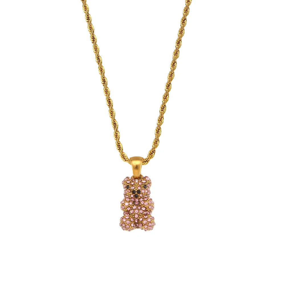 Teddy Bear Necklace