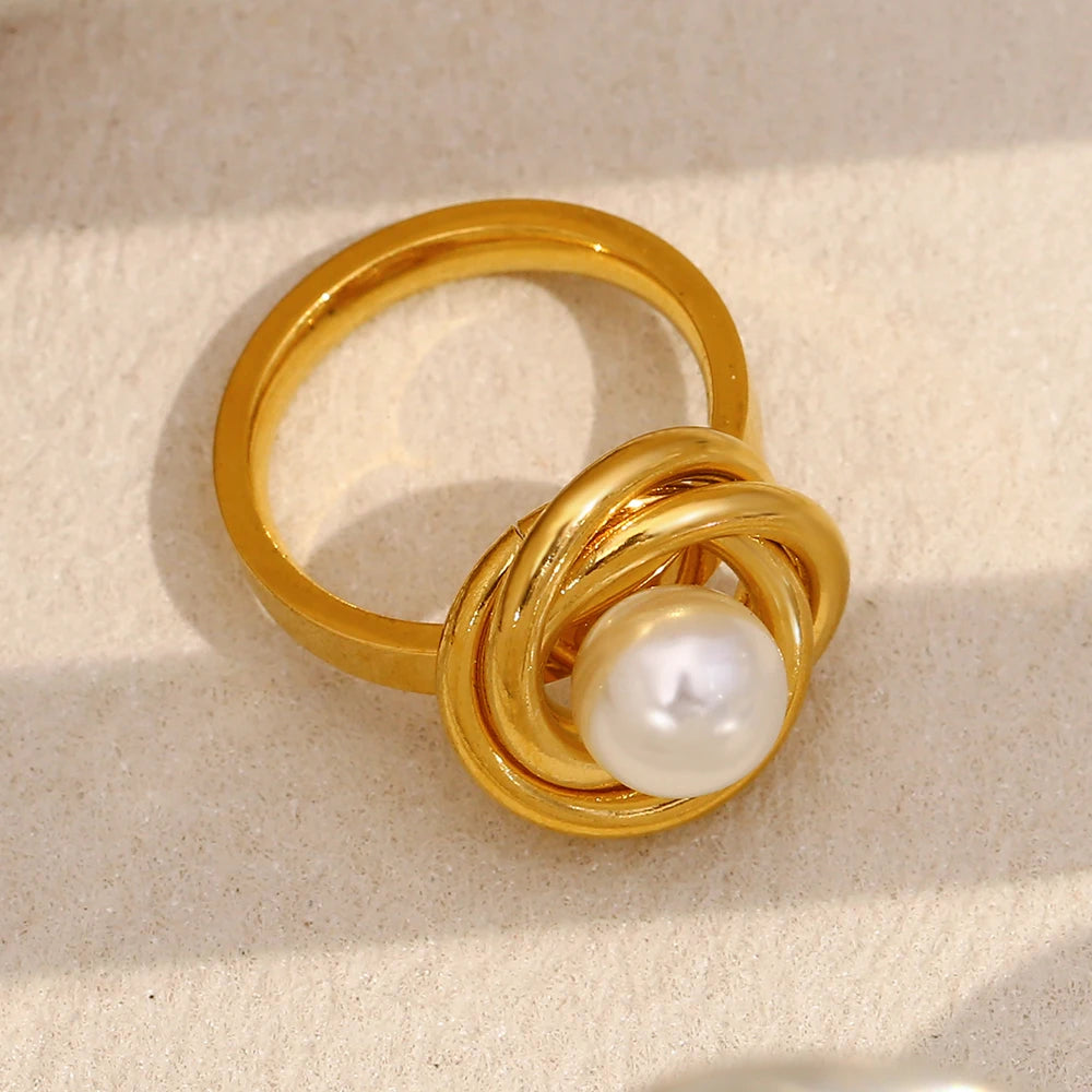 Bague Pearl Flora
