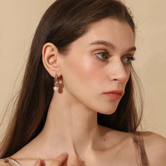Pearl Maggie Earrings