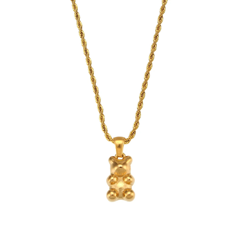 Teddy Bear Necklace