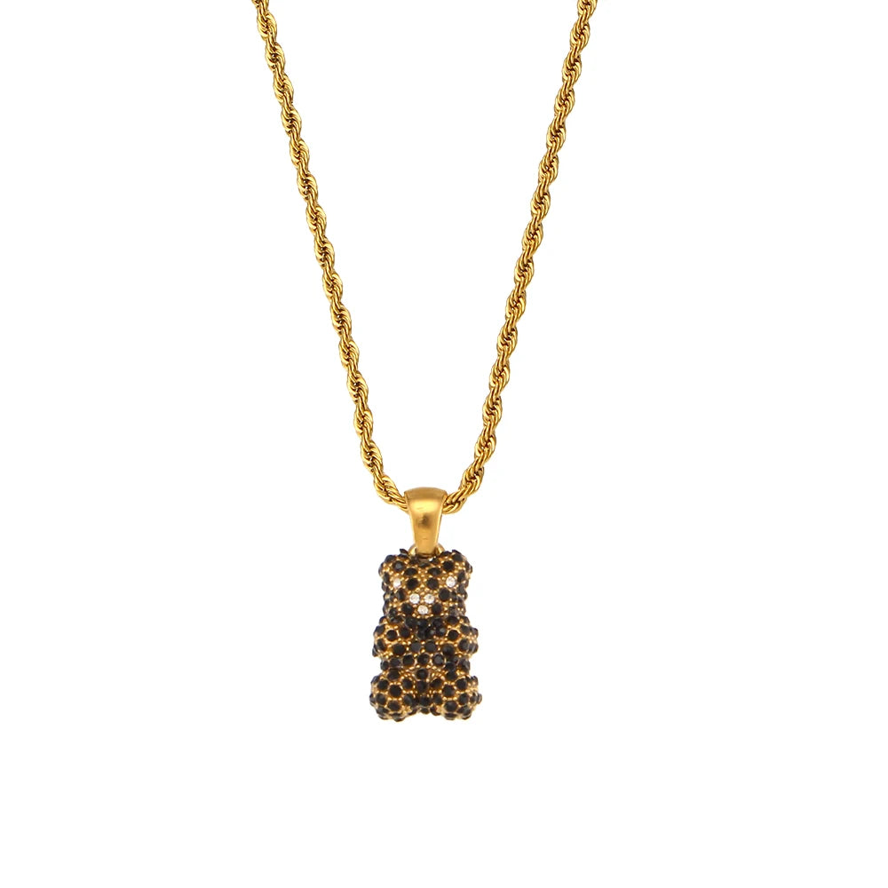 Teddy Bear Necklace