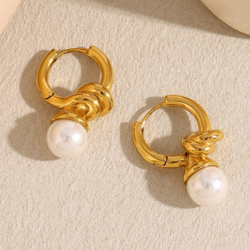Pearl Maggie Earrings