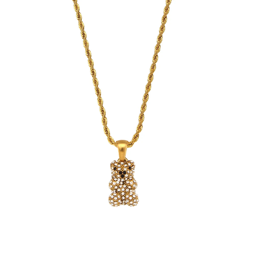 Teddy Bear Necklace