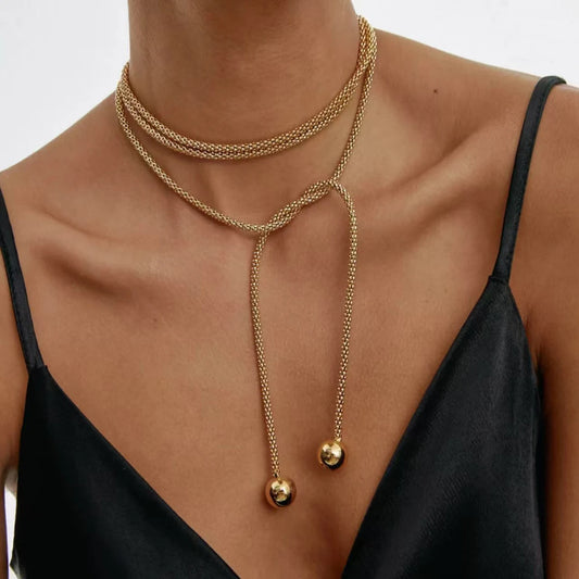 Half Bubble Necklace