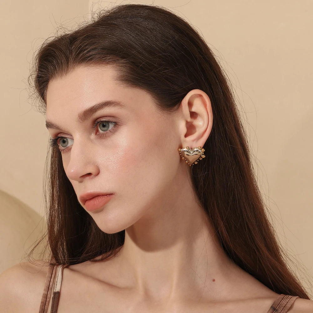 Heart Sharon Earrings