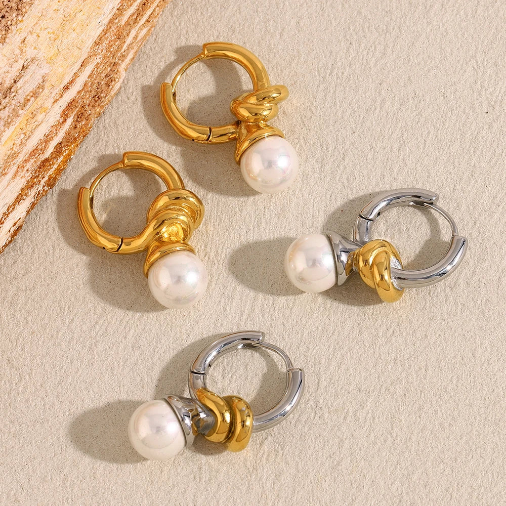Pearl Maggie Earrings